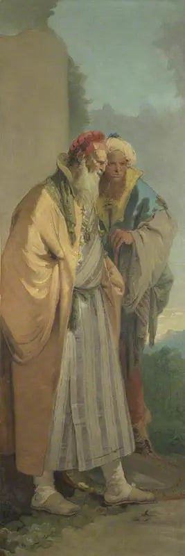 オリエンタルスーツを着た二人の男性 - ジョヴァンニ・バッティスタ・ティエポロ

Source:
Deux hommes en costume oriental - Giovanni Battista Tiepolo