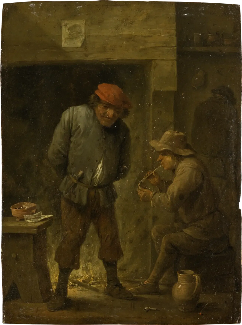 火のそばの二人の農民 - デヴィッド・テニエール・ル・ジュヌ

Source:
Deux paysans au coin du feu - David Teniers le Jeune