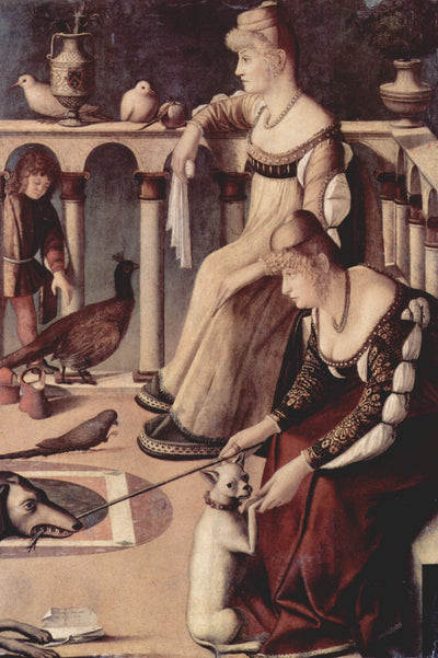 Deux Vénitiennes - Vittore Carpaccio - Alpha Reproduction