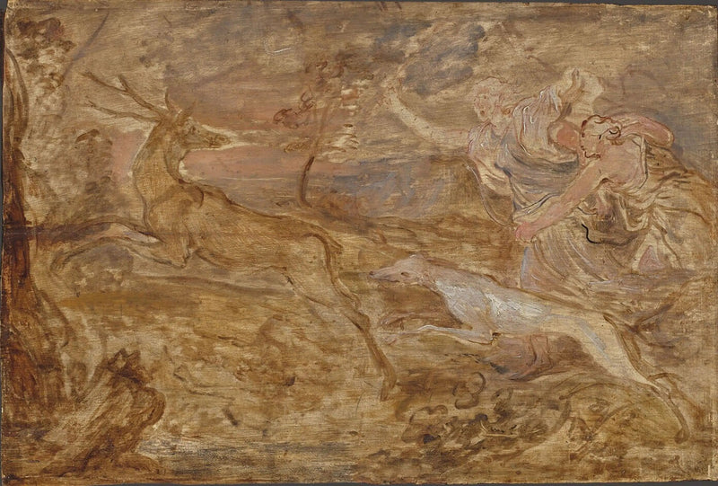 ダイアナが鹿を追いかける - アントワーヌ・ヴァン・ダイク

Source:
Diana chasse le cerf - Antoine van Dyck