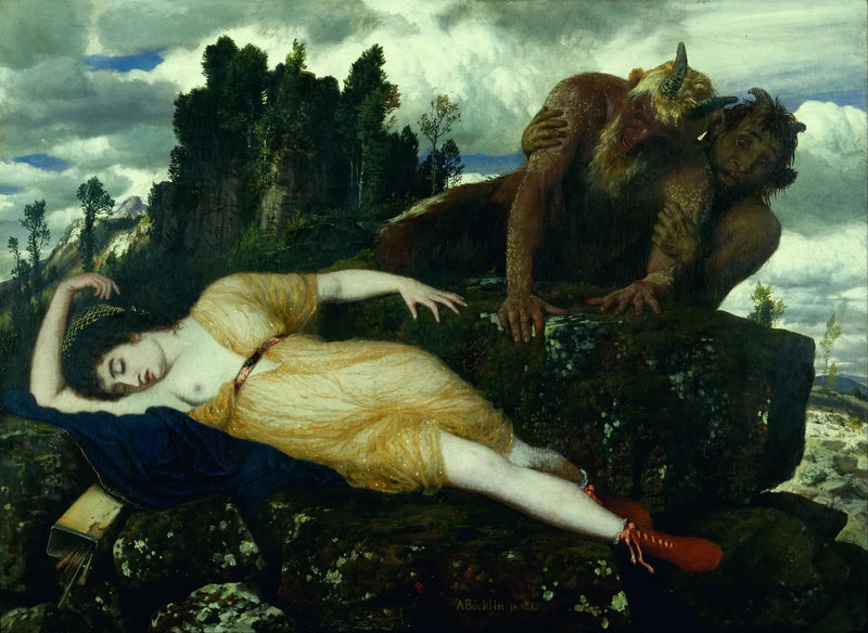 ディアーヌ・エンドルミー、二人のファウヌに見守られる - アルノルト・ベックリン

Source:
Diane endormie surveillée par deux faunes - Arnold Böcklin