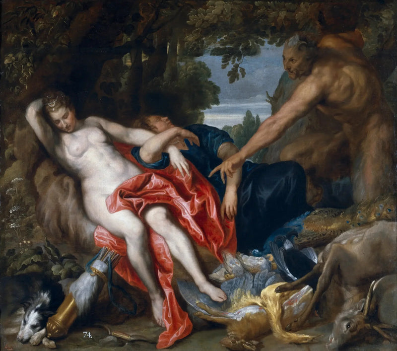 ディアーヌとサテュロスに驚くニンフ - アントワーヌ・ヴァン・ダイク

Source:
Diane et une nymphe surprises par un satyre - Antoine van Dyck