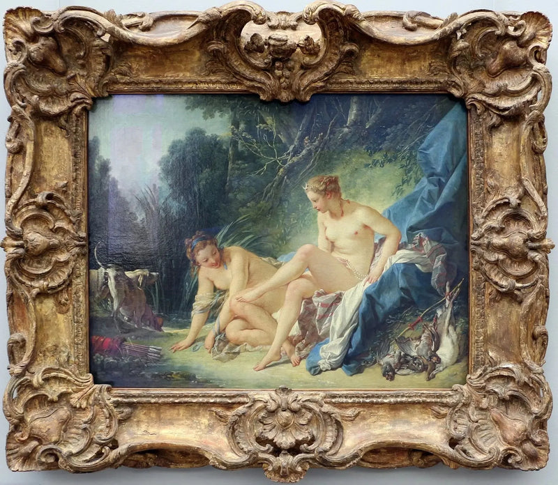 フランソワ・ブーシェによるバスから出るディアーヌ

Source:
Diane sortant du bain - François Boucher