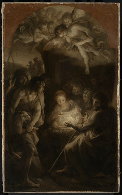 Die Anbetung der Hirten - Anton Raphael Mengs image 1 reproduction de peinture à l’huile