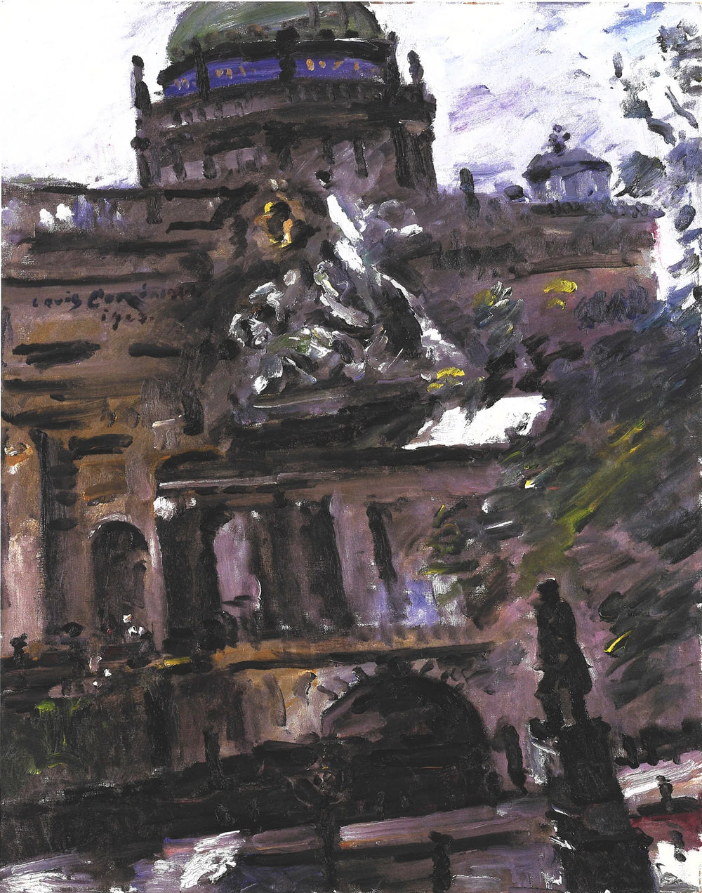 Die Schloßfreiheit in Berlin - Lovis Corinth image 1 tableau peint à l’huile sur toile