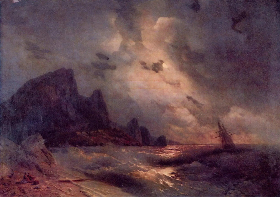 アイヴァゾフスキーの油彩画のレプリカ

Source:
Q47848351 - Ivan Aïvazovski
