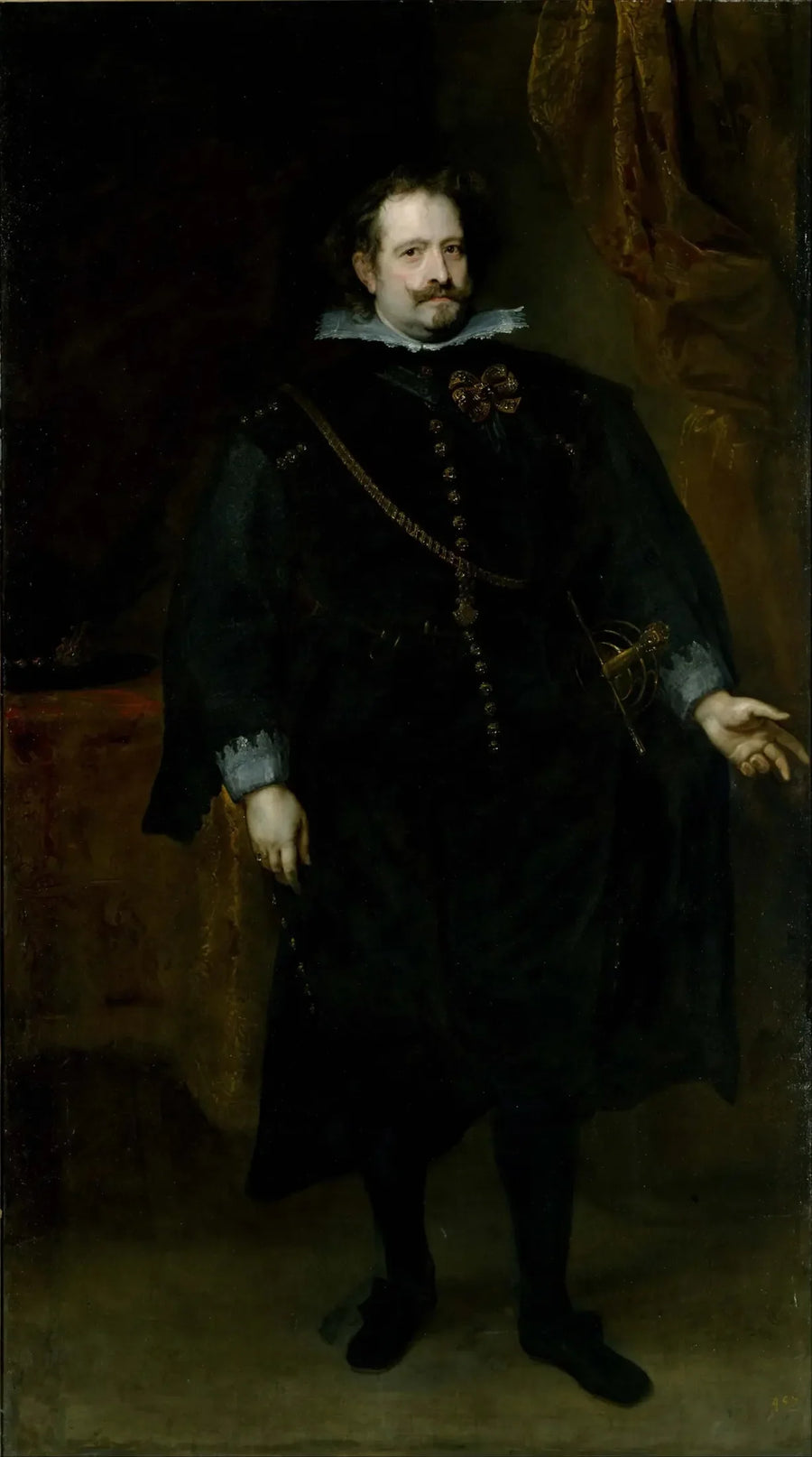 ディエゴ・フェリペ・デ・グズマン、レガネス侯爵 - アントワーヌ・ヴァン・ダイク

Source:
Diego Felipe de Guzmán, marquis de Leganés - Antoine van Dyck