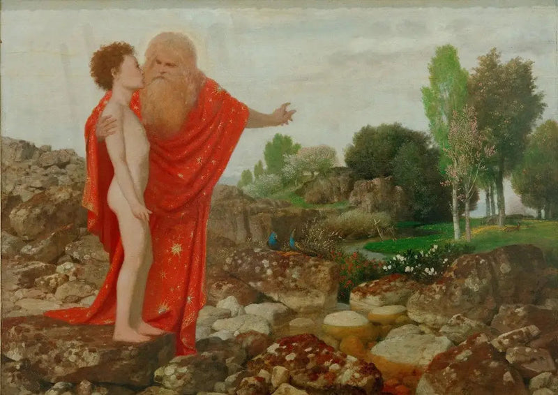 神なる父はアダムに楽園を示す - アーノルド・ベックリン

Source:
Dieu le Père montre à Adam le Paradis - Arnold Böcklin