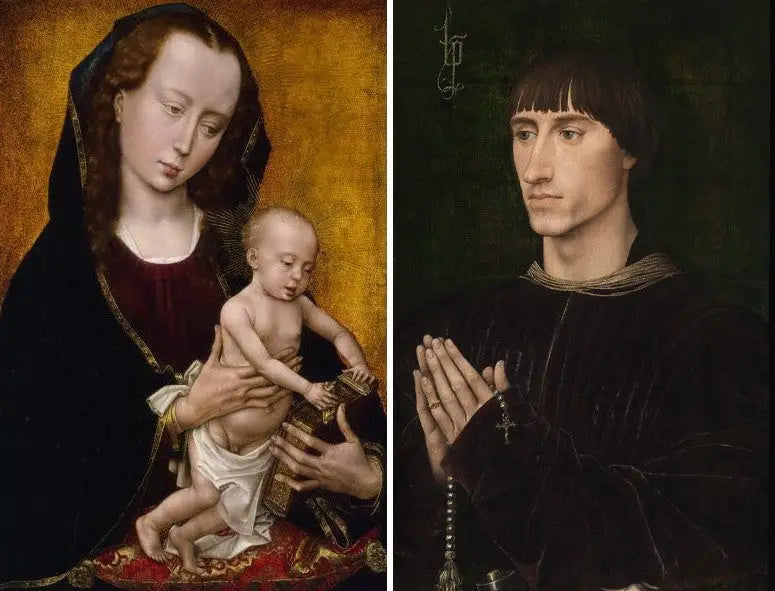 フィリップ・ド・クロワの二連画 - ロジェ・ヴァン・デル・ウェーデン