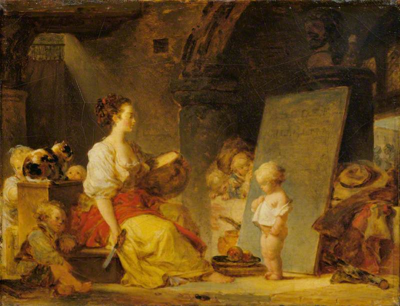 Dites donc s’il vous plaît - Jean-Honoré Fragonard - Alpha Reproduction