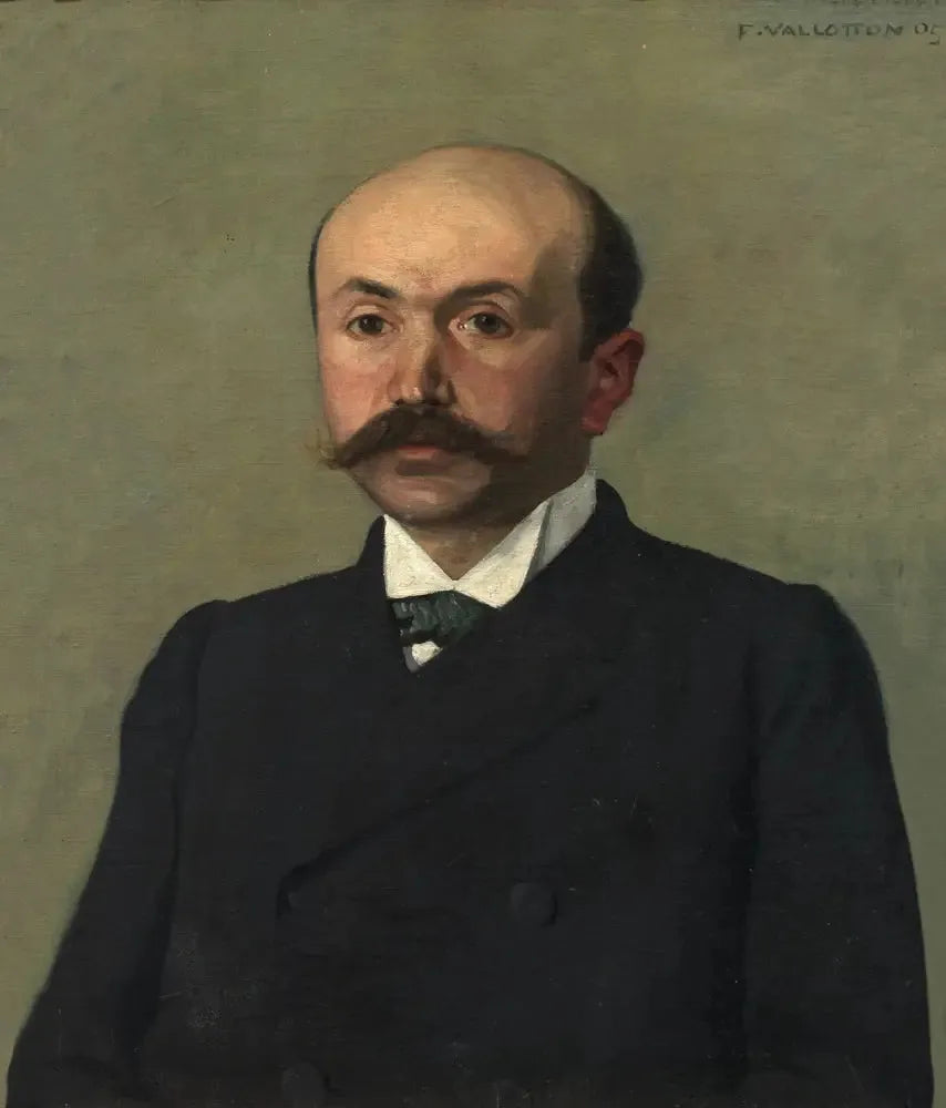 ルイ・モレ博士 - フェリックス・ヴァロットン

Source:
Docteur Louis Moret - Félix Vallotton