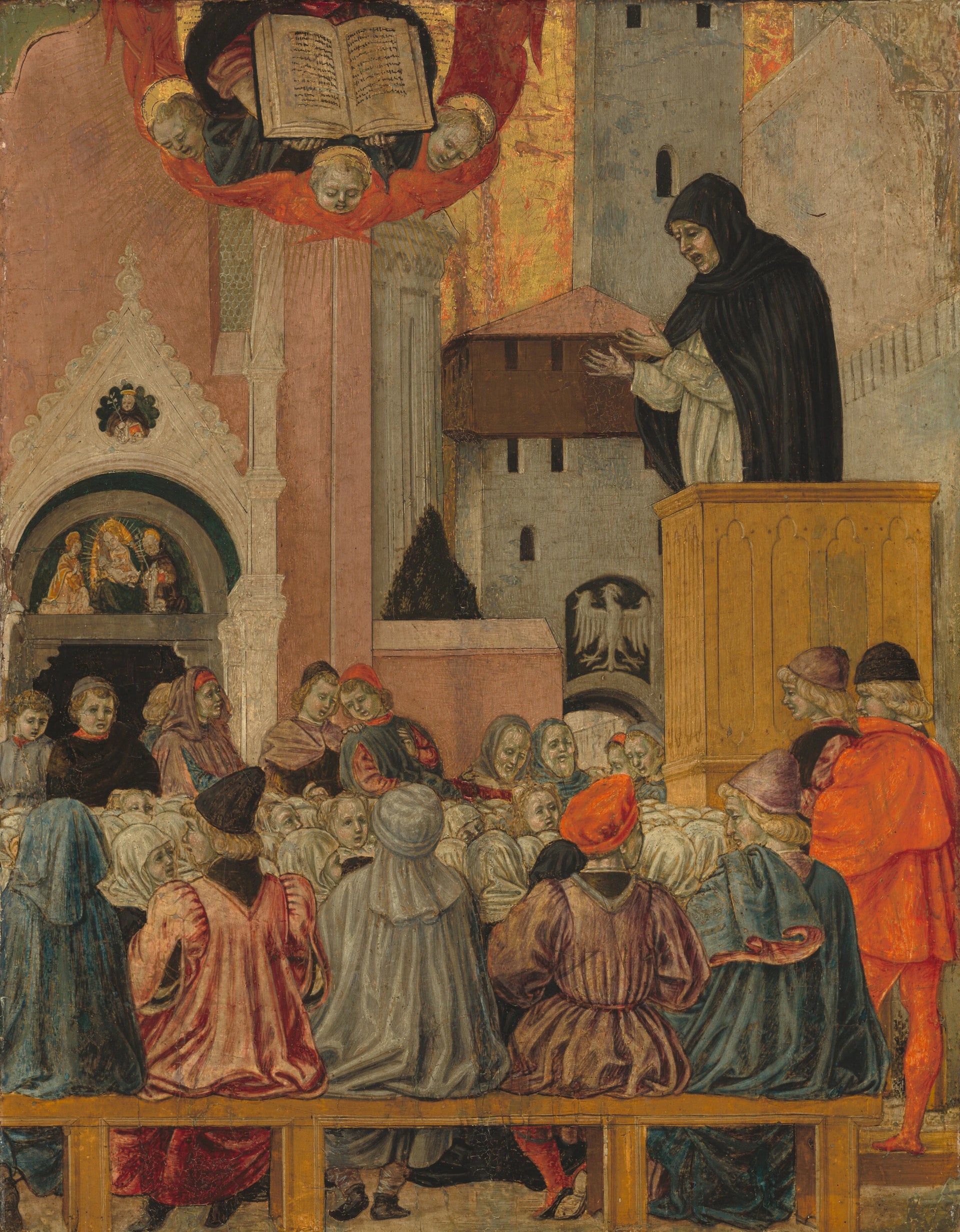 Un Dominicain prêchant - Agnolo degli Erri