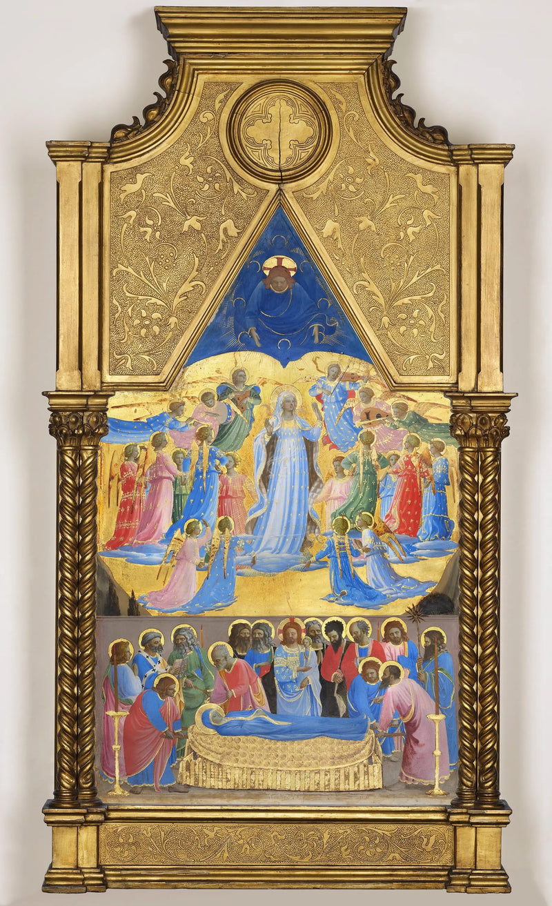 聖母の死と昇天 - フラ・アンジェリコ

Source:
Dormition et Assomption de la Vierge - Fra Angelico