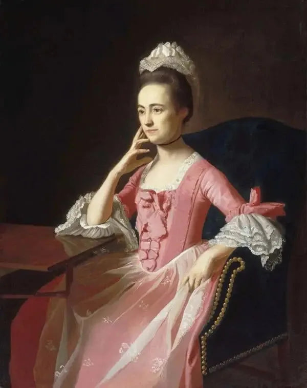 ドロシー・クインシー（マダム・ジョン・ハンコック） - ジョン・シングルトン・コープリー

Source:
Dorothy Quincy (Madame John Hancock) - John Singleton Copley