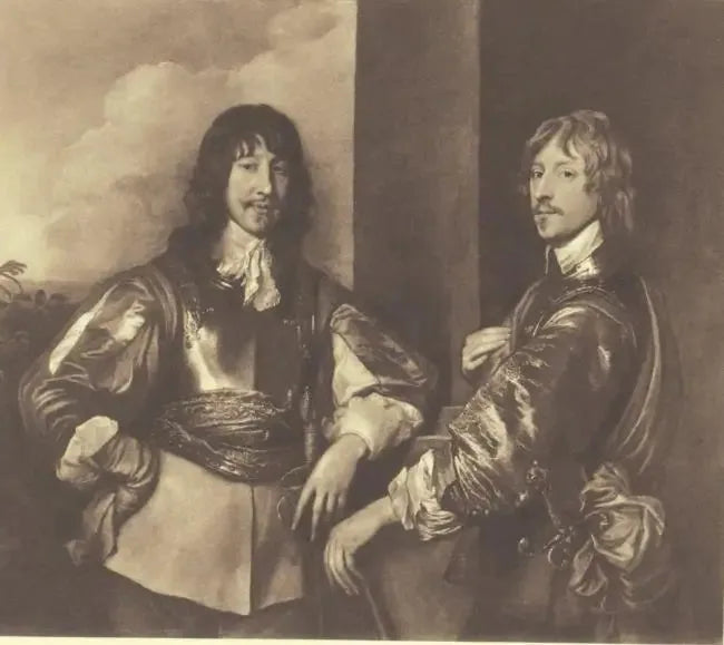 マウントジョイ・ブラウント第1代ニューポート伯（-1666）とジョージ・ロッド・ゴリング（1608-1657）のダブルポートレート - アントワーヌ・ヴァン・ダイク

Source:
Double portrait de Mountjoy Blount, 1er comte de Newport (-1666) et de George, Lord Goring (1608-1657) - Antoine van Dyck