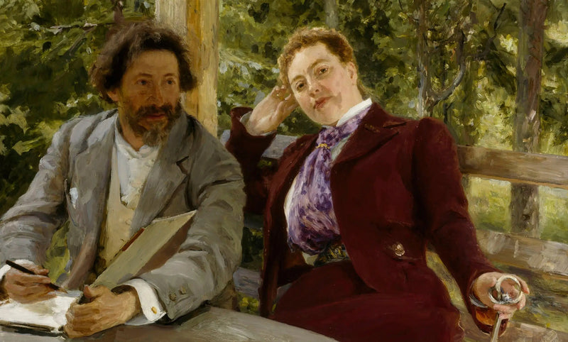 ナタリア・ノルドマンとイリヤ・レーピンの二重肖像画 - イリヤ・レーピン

Source:
Double portrait de Natalia Nordmann et Ilya Repin - Ilya Repin