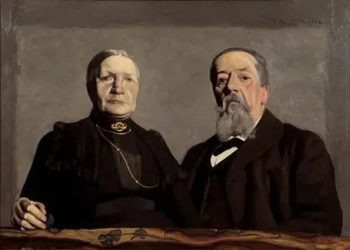 アーティストの両親の二重肖像 - フェリックス・ヴァロットン

Source:
Double portrait des parents de l'artiste - Félix Vallotton
