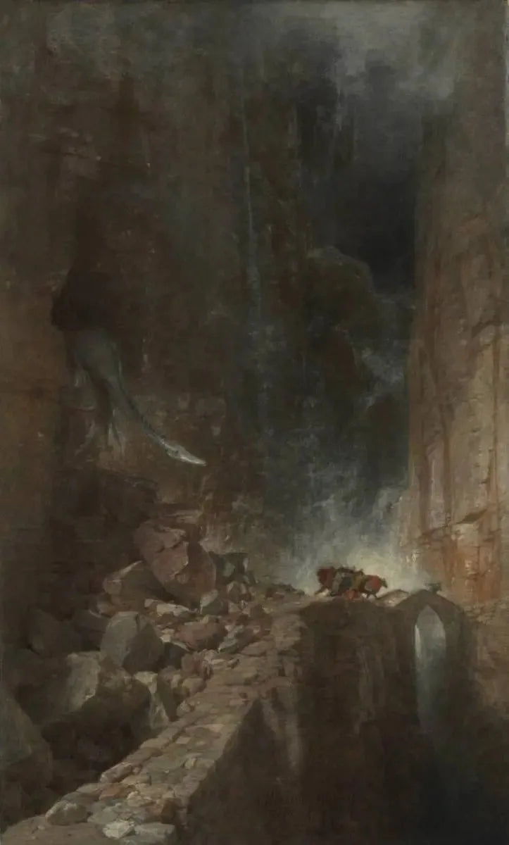 岩の峡谷のドラゴン - アルノルト・ベックリン

Source:
Dragon dans une gorge rocheuse - Arnold Böcklin