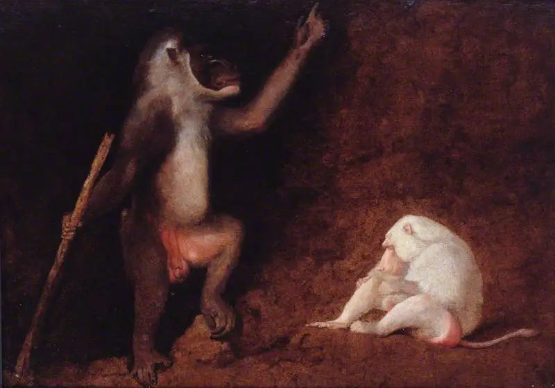ドリルとアルビノのサル - ジョージ・スタッブス

Source:
Drill et babouin albinos - George Stubbs
