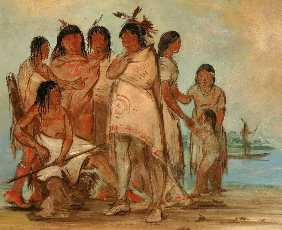 デュコレア、部族の長と彼の家族 - ジョージ・キャトリン

Source:
Du-cór-re-a, chef de la tribu, et sa famille - George Catlin