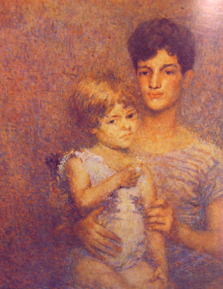 Duas figuras - Eliseu Visconti image 1 reproduction d’œuvre d’art à l’huile