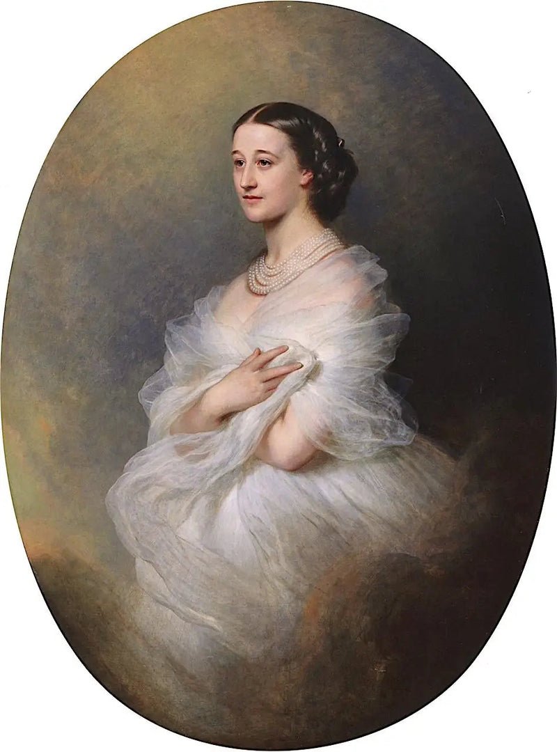 ドゥシェス・ダルブ（1825-1860） - フランツ・ザヴェル・ウィンターハルター

Source:
Duchesse d'Albe (1825-1860) - Franz Xaver Winterhalter