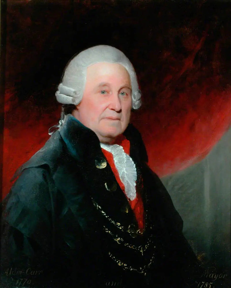 エシヴァン・カー、ロールメイヤー - ギルバート・スチュアート

Source:
Échevin Carr, lord-maire - Gilbert Stuart