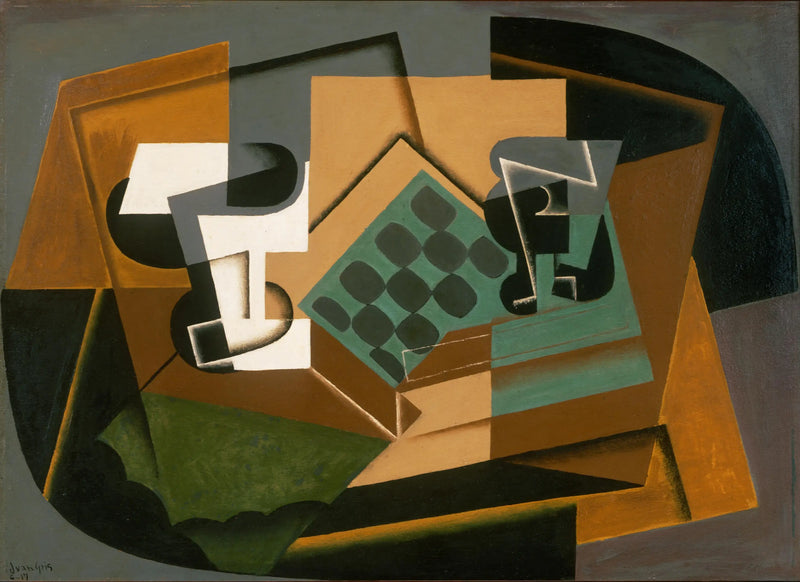 チェス盤、ガラスと皿 - フアン・グリス

Source:
Échiquier, verre et plat - Juan Gris