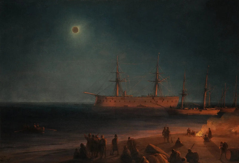 フェオドシアの日食 - イワン・アイヴァゾフスキー

Source:
Éclipse solaire à Feodosia - Ivan Aïvazovski