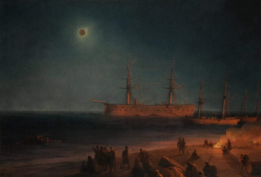 フェオドシアの日食 - イワン・アイヴァゾフスキー

Source:
Éclipse solaire à Feodosia - Ivan Aïvazovski