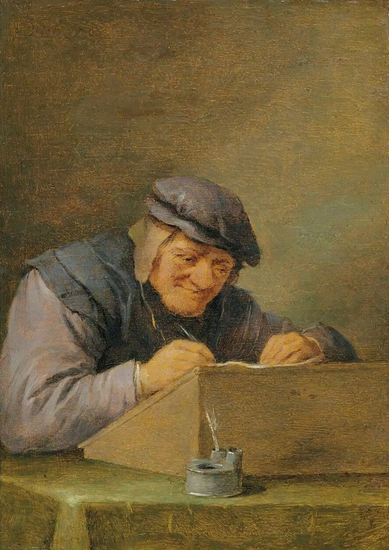 農民の絵画 - デイヴィッド・テニエール・ル・ジュヌ

Source:
Écriture paysanne - David Teniers le Jeune