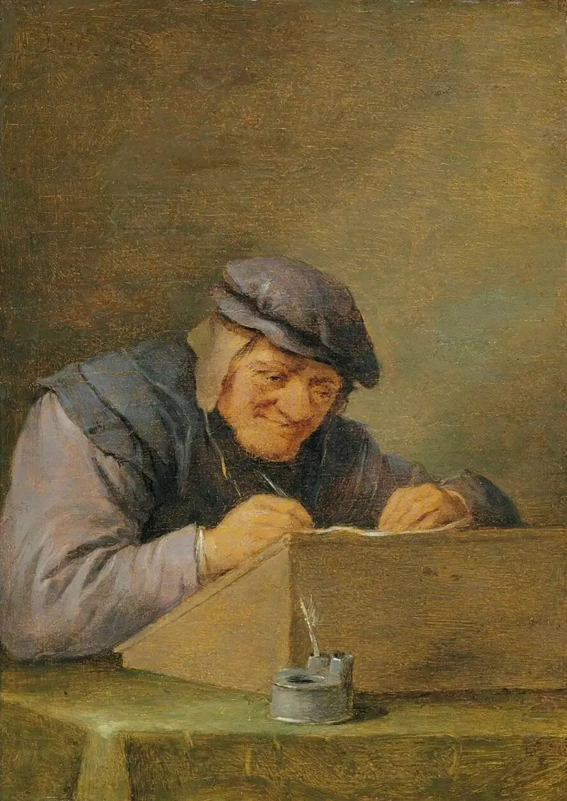 農民の絵画 - デイヴィッド・テニエール・ル・ジュヌ

Source:
Écriture paysanne - David Teniers le Jeune