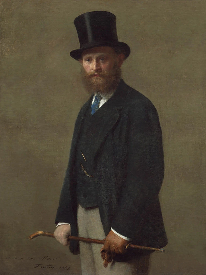 エドゥアール・マネ - アンリ・ファンタン＝ラトゥール

Source:
Édouard Manet - Henri Fantin-Latour