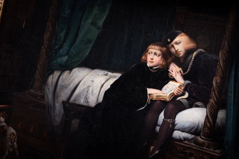 エドゥアールVとヨーク公爵が塔の中にいる - ポール・ドラロッシュ

Source:
Édouard V et le duc d'York dans la Tour - Paul Delaroche