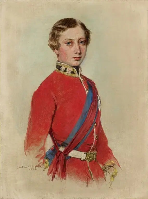 エドゥアール7世（1841-1910）、当時のウェールズ公 - フランツ・ザヴェル・ヴィンターハルター

Source:
Édouard VII (1841-1910) alors prince de Galles - Franz Xaver Winterhalter