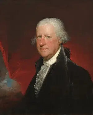 Edward Shippen - Gilbert Stuart image 1 copie peinte à la main à l’huile