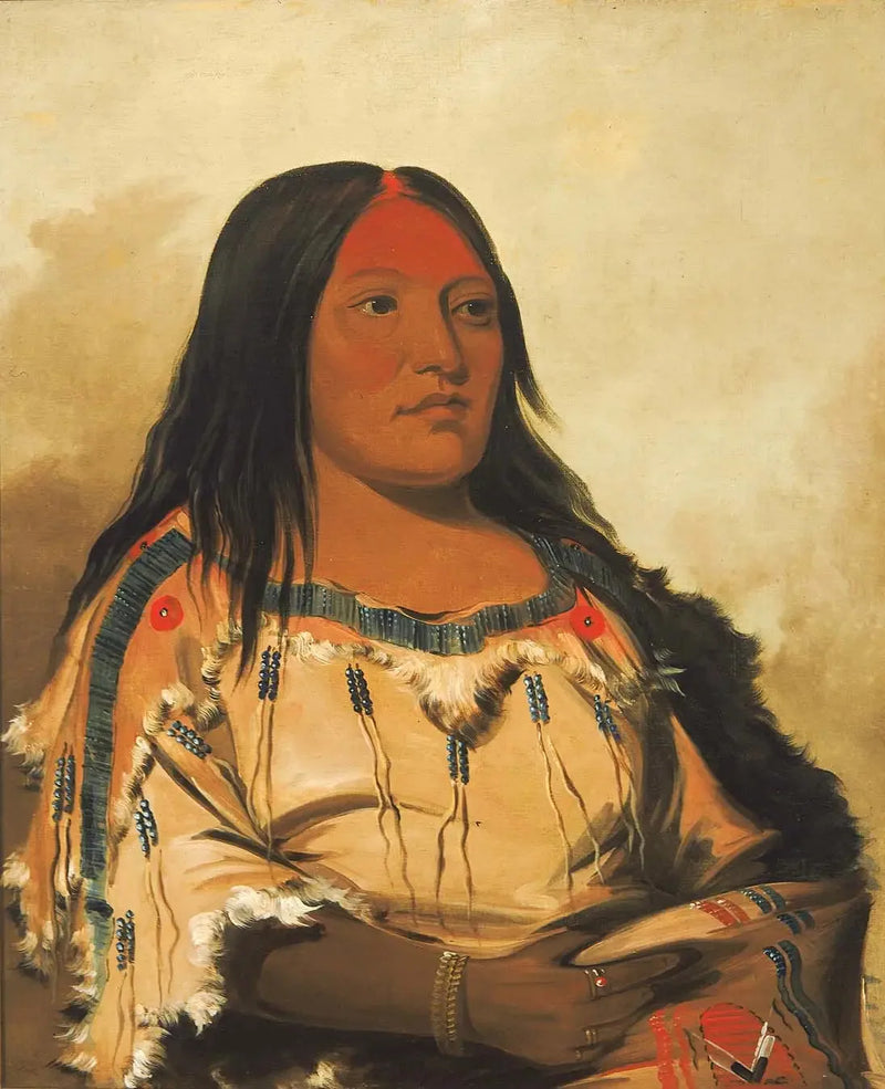 アイニスキム、クリスタルのピエール、シェフの妻 - ジョージ・キャトリン

Source:
Eeh-nís-kim, Pierre de Cristal, Épouse du Chef - George Catlin