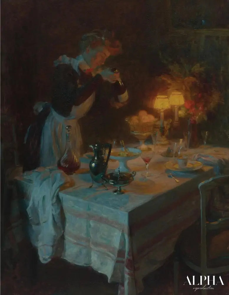 Effet de lumière - Jules Grün - Reproductions de tableaux et peintures haut de gamme