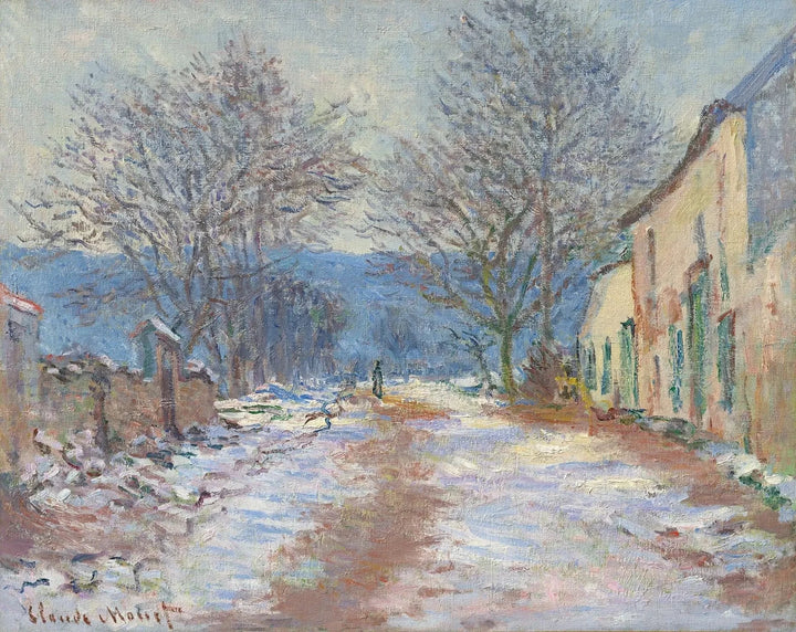 Limetz W1056 の雪の効果 - Claude Monet