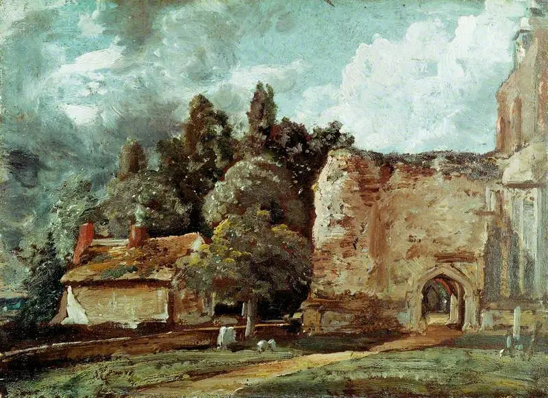 イーストバーグルト教会：西端の廃墟の塔 - ジョン・コンスタブル

Source:
Église d'East Bergholt : la tour en ruine à l'extrémité ouest - John Constable