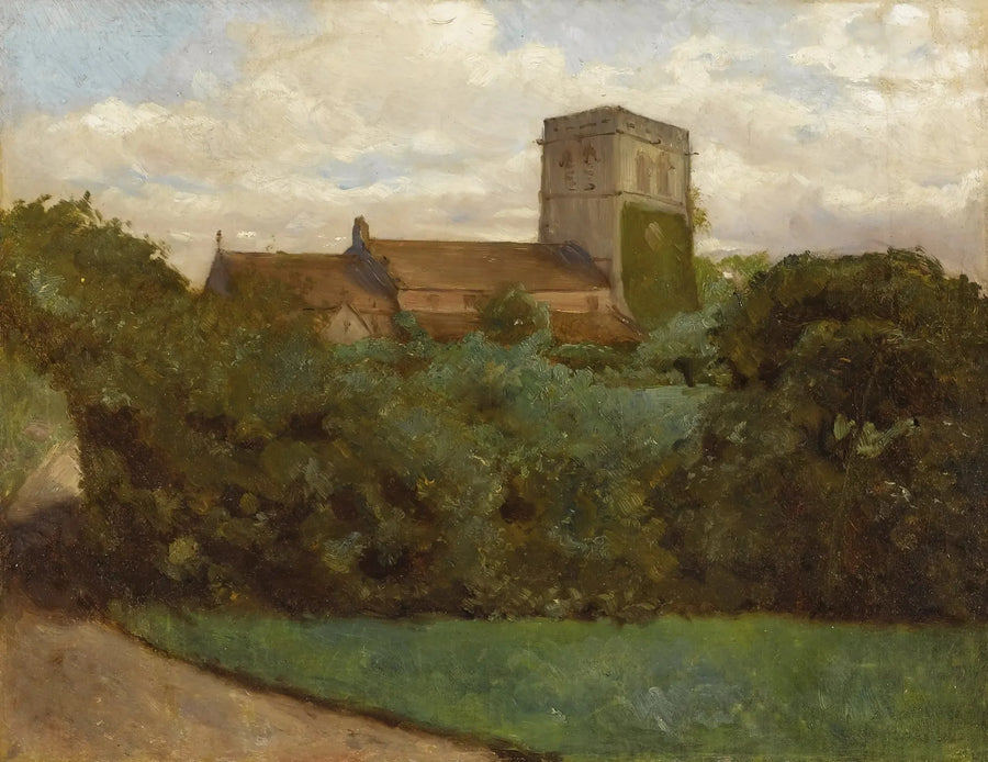 トッテナム教会、ロンドン、1869年 - アルバート・ビアシュタット

Source:
Église de Tottenham, Londres, 1869 - Albert Bierstadt