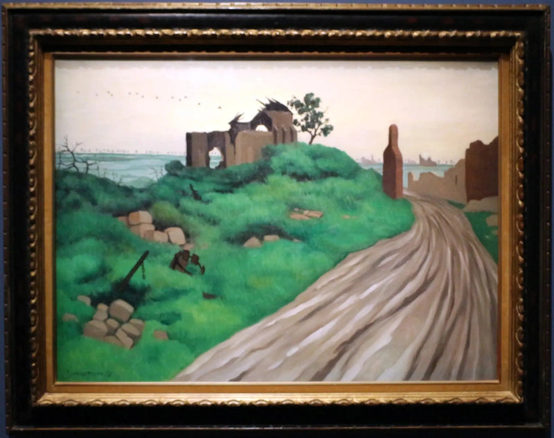 崩壊したフルス教会 - フェリックス・ヴァロトン

Source:
Église des Hurlus en ruines - Félix Vallotton