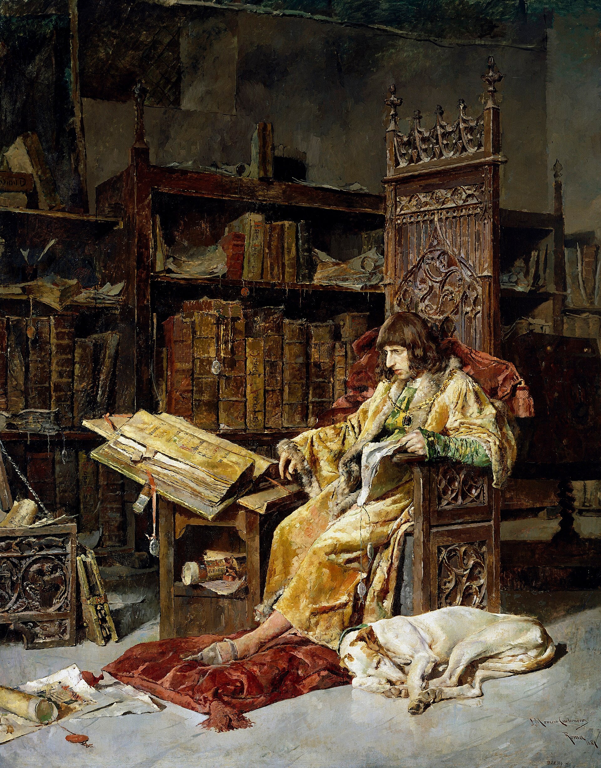 Le Prince don Carlos de Viana - José Moreno Carbonero