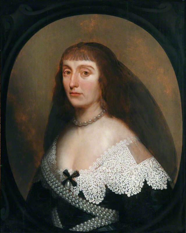 エリザベス・ステュアート、ボヘミアの女王、「冬の女王」 (1596–1662) - ゲリット・ファン・ホントルスト