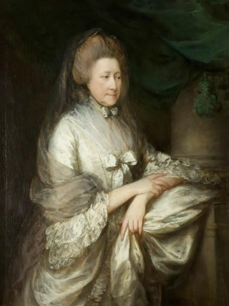 エリザベス・フォークストン子爵夫人（1711–1782） - トマス・ゲインズバラ