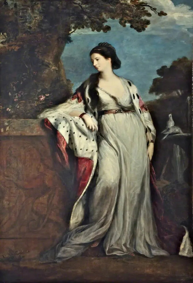 エリザベス・ギニング（1733年–1790年）、ハミルトン公爵夫人とアーガイル公爵夫人 - ジョシュア・レイノルズ