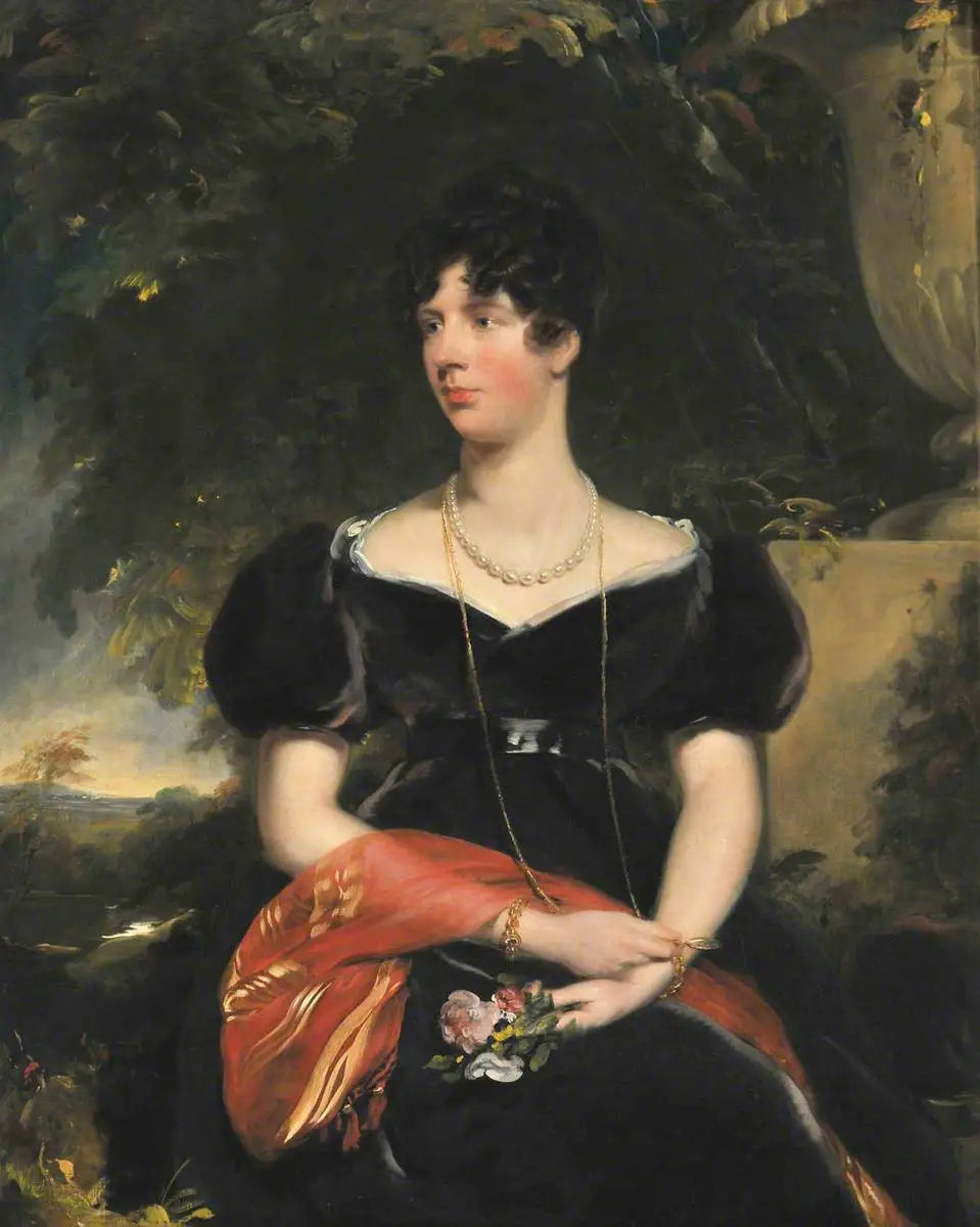 Elizabeth Sykes, Mme Wilbraham Egerton (1775-1843) - Thomas Lawrence image 1 copie de tableau peinte à la main