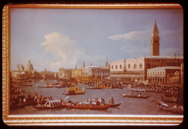 アドリア海の結婚式のためのヴェネツィアのドージェの乗船 - カナレット

Source:
Embarquement du Doge de Venise, pour la cérémonie du mariage de l'Adriatique - Canaletto