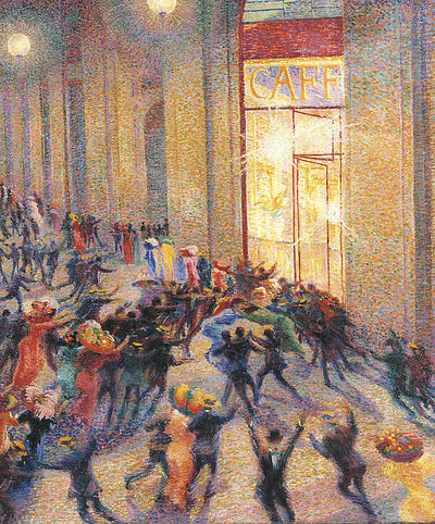 Émeute dans la galerie - Umberto Boccioni - Alpha Reproduction