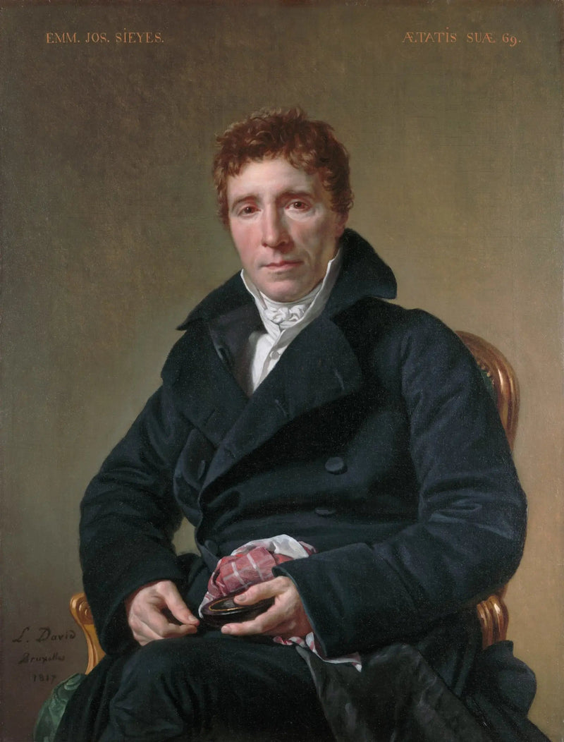 エマニュエル・ジョゼフ・シエイエス (1748-1836) - ジャック＝ルイ・ダヴィッド